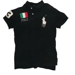 ラルフローレン ポロシャツ ビッグポニー ITALY 90s 古着 swag