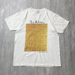 EDIFICE 別注　Yves Klein アートTシャツ　白