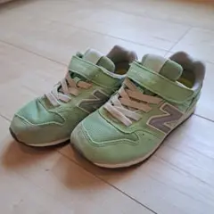 【値下げ18cm】New Balance ミントグリーン スニーカー