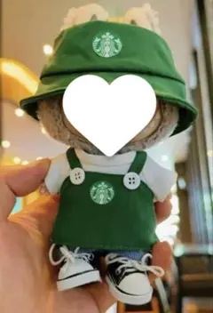 LABUBU スターバックス風衣装セット