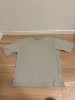 UNIQLO エアリズムコットン　オーバーサイズTシャツ　ライトグレー　Mサイズ
