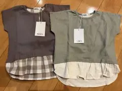 値下げ！ペアマノン　タグ付き新品Tシャツ２枚セット