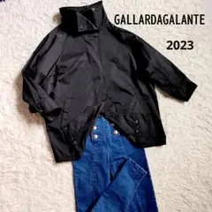 [未使用]ガリャルダガランテ　2023AW　ウォータープルーフコート　ブラック