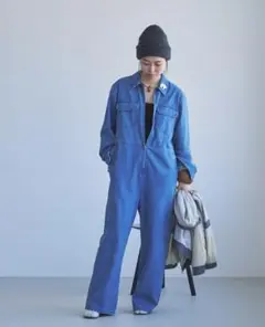 oll kyoto Jane Denim Jumpsuit ジャンプスーツ m54764385498_1.jpg?1731739281