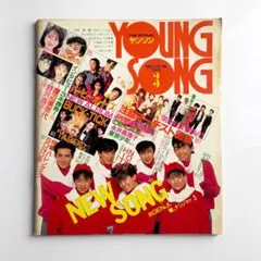 YOUNG SONG ヤングソング 1989年3月号明星付録 ページ抜けあり