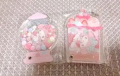 サンリオ カスタムアクリルチャーム マイメロディ2点セット