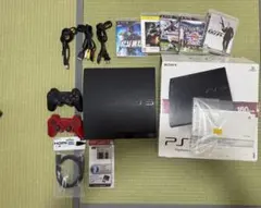 PlayStation 3 本体 + ゲームソフト5本 + 付属品
