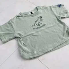 F.O.KIDS/恐竜刺繍Tシャツ　80