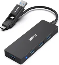 USB-C/USB-A 2-in-1 4ポートハブ U高速転送対応