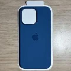 アップル純正 iPhone 13 PRO シリコンケース ブルージェイ