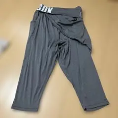Reebok リーボック　サルエルパンツ　ヨガパンツ　グレー　Mサイズ