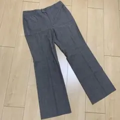ANAYI アナイ　パンツ　美ライン☆ スラックス　グレー　38サイズ