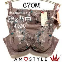 C70M トリンプ AMO チャーミングラマースリムラインDeepV ブラセット