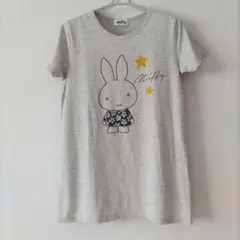 ミッフィー　半袖　Tシャツ　グレー