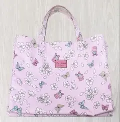 ラデュレ LADUREE 限定品トートバッグ ピンク 桜 蝶々