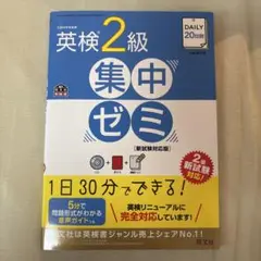 【書き込みあり】DAILY20日間英検2級集中ゼミ 文部科学省後援