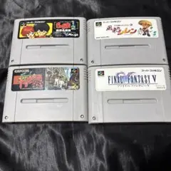 スーパーファミコン ゲーム4本セット