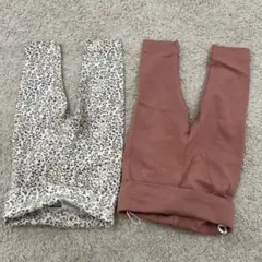 H&M オーガニックコットン パンツ 2枚セット 4M-6M
