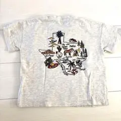 リトルウィークエンド　110cm Tシャツ　刺繍　半袖　しまむら