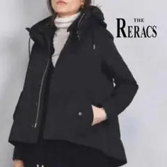 THE RERACS ザ・リラクス ショート モッズコート ネイビー×ゴールド