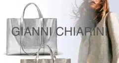 【GIANNI CHIARINI】トートバッグ 横型 レザー