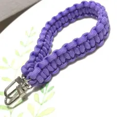 ☆パラコードのハンドストラップ☆ハンドメイド スマホストラップ 携帯ストラップ