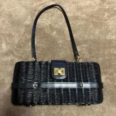 【ハロッズ】カゴバッグ ハンドバッグ ラタン レザー ワンショルダー 美品 2025年最新】Harrods レディース かごバッグの人気アイテム