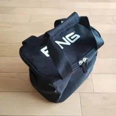 PING 保冷バッグ 黒　新品　ゴルフ　スポーツ　幅23cm×奥行17cm