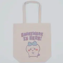 HACHIWARE IS HERE! ハチワレ トートバッグ レトロ印刷風