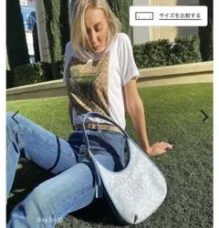 COACHコーチ エルゴ ショルダー バッグ シグネチャー ジャカード ピンク
