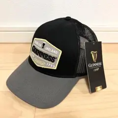 【新品未使用】GUINNESS メッシュキャップ ブラック