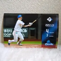 北海道日本ハムファイターズ　Vフォト　郡司裕也　2025/05/31