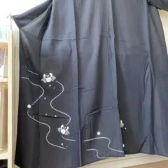 訪問着　夏用　カニ　おしゃれ着