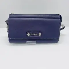 【美品】ピカード PICARD ルフテ ロッティ ウォレット ショルダーバッグ