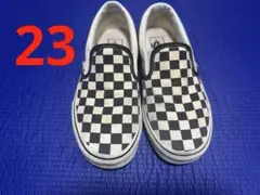 VANS チェッカーボード ガムソール スリッポン