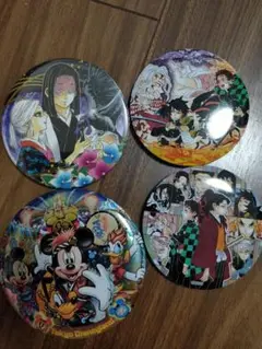 ディズニー 鬼滅の刃 缶バッジセット