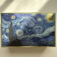ゴンチャロフ ガルニエ ゴッホ 星月夜 2025バレンタイン 空き缶 小物入れ
