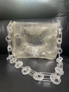 mame kurogouchi チェーンバッグ PVC