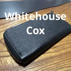 【Whitehouse Cox】 長財布　黒