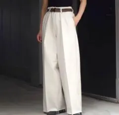 Saby/23SS/Tuckbaggy/タックバギーパンツ