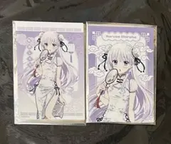 Summer PocketsGiGO チャイナドレス　しろは　プロマイド 2種