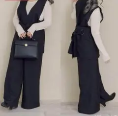 らむちゃんコラボ　LAPOCIA タックパンツ　ワイドパンツ　4L