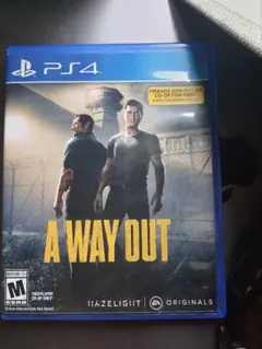 超希少☆日本未入荷☆PS4 北米版　A WAY OUT　アウェイアウト 超希少☆日本未入荷☆PS4 北米版 A WAY OUT アウェイアウト