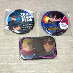 TRIGUN STAMPEDE　ニコラス　缶バッジ　3点セット