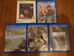 PS Vita ゲーム 5本セット+おまけ有