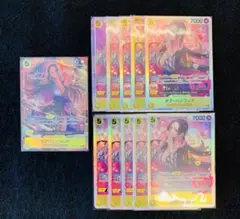 ワンピースカード　ハンコック　パラレル　sr まとめ売りセット