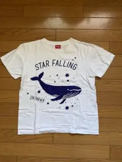 沖縄 クジラ 星 Tシャツ SSと150のセット
