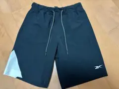 Reebok ハーフパンツ ブラック メンズXS