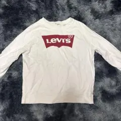 Levi's ホワイト ロゴ トレーナー