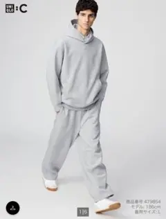 UNIQLO C グレー スウェットパンツ S
